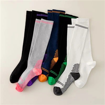 Chaussettes hautes athlétiques pour femmes